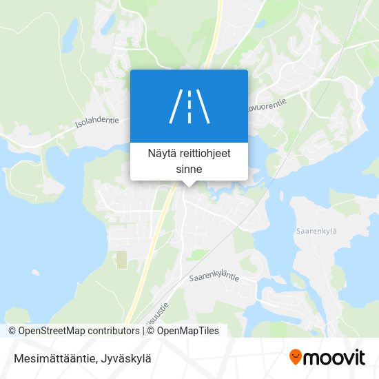 Mesimättääntie kartta