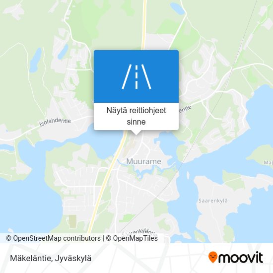 Mäkeläntie kartta