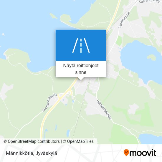 Männikkötie kartta