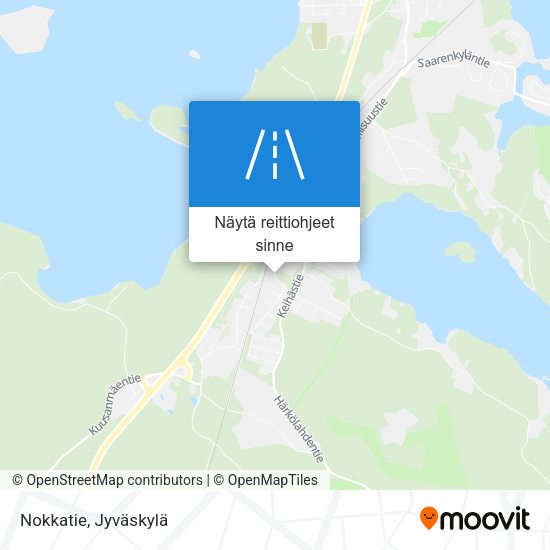 Nokkatie kartta