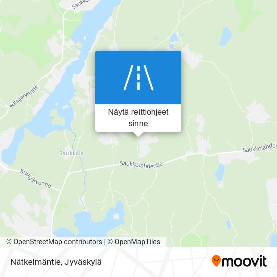 Nätkelmäntie kartta
