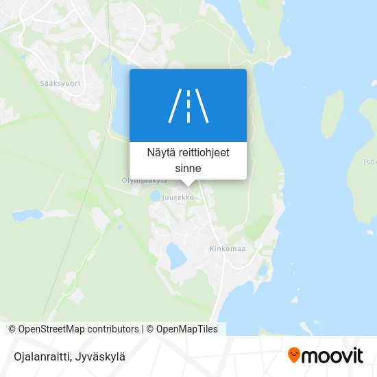Ojalanraitti kartta