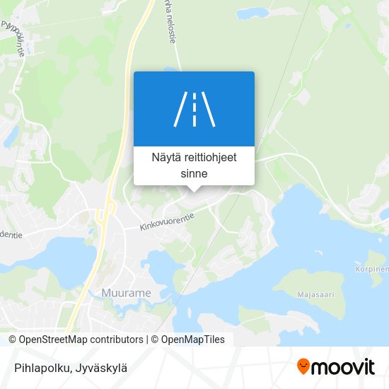 Pihlapolku kartta