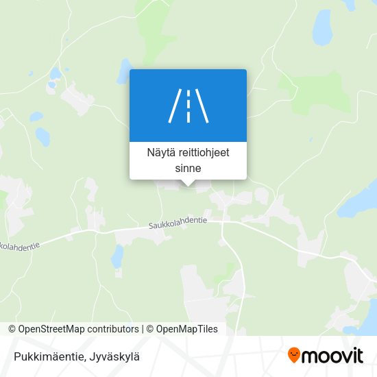 Pukkimäentie kartta