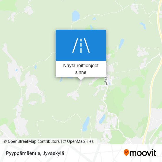 Pyyppämäentie kartta