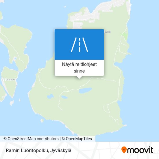 Ramin Luontopolku kartta