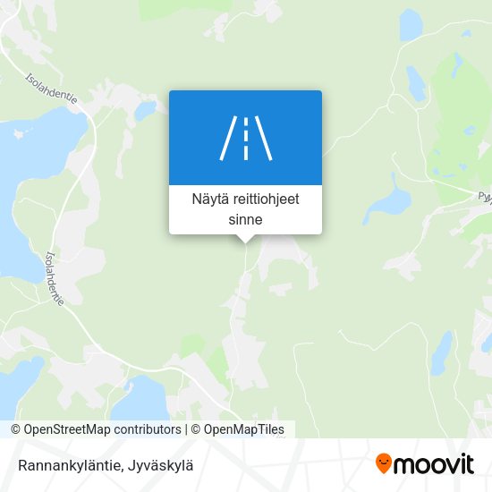 Rannankyläntie kartta