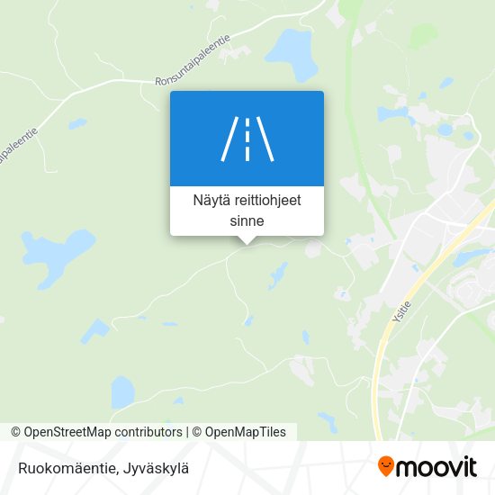 Ruokomäentie kartta
