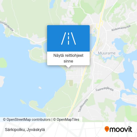 Särkipolku kartta