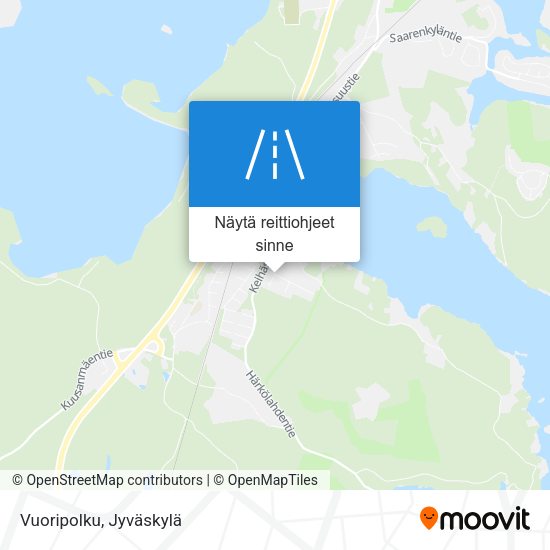 Vuoripolku kartta