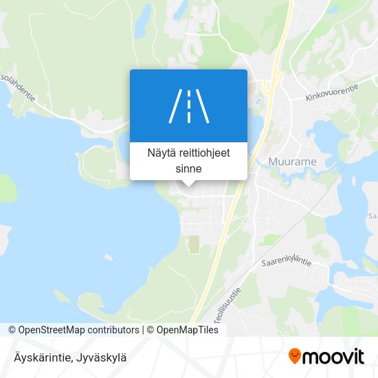 Äyskärintie kartta