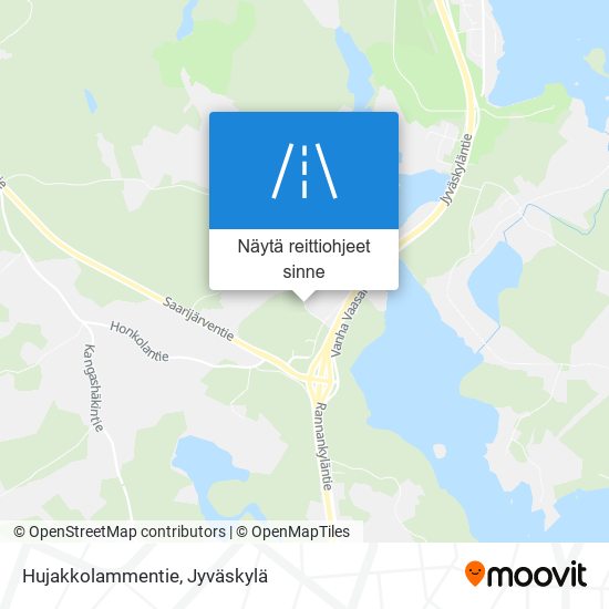 Hujakkolammentie kartta