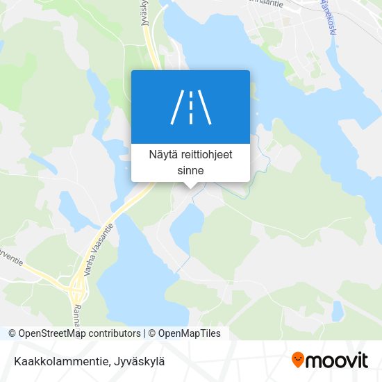 Kaakkolammentie kartta