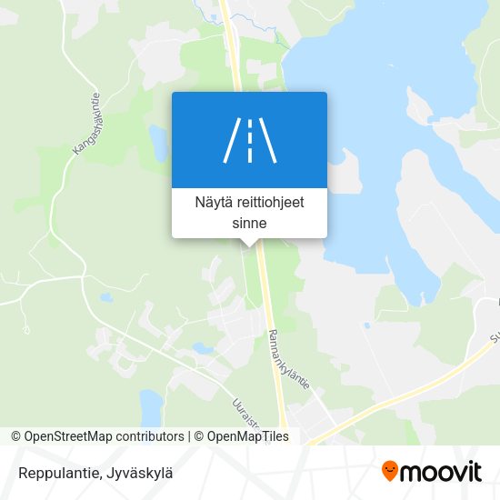 Reppulantie kartta