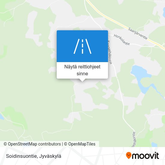 Soidinsuontie kartta