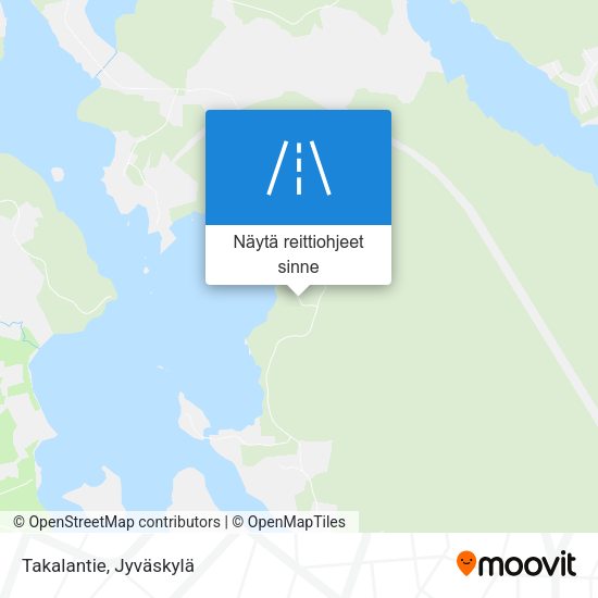 Takalantie kartta