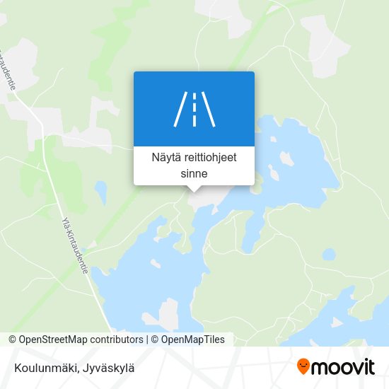 Koulunmäki kartta