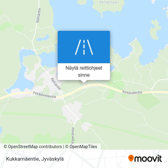 Kukkamäentie kartta