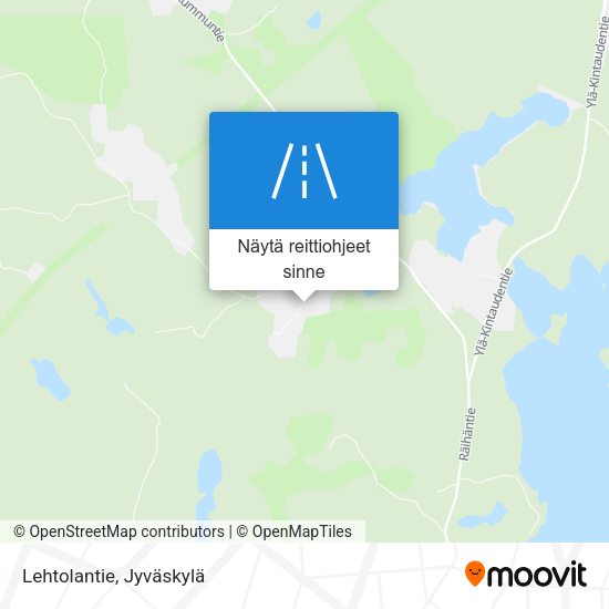 Lehtolantie kartta