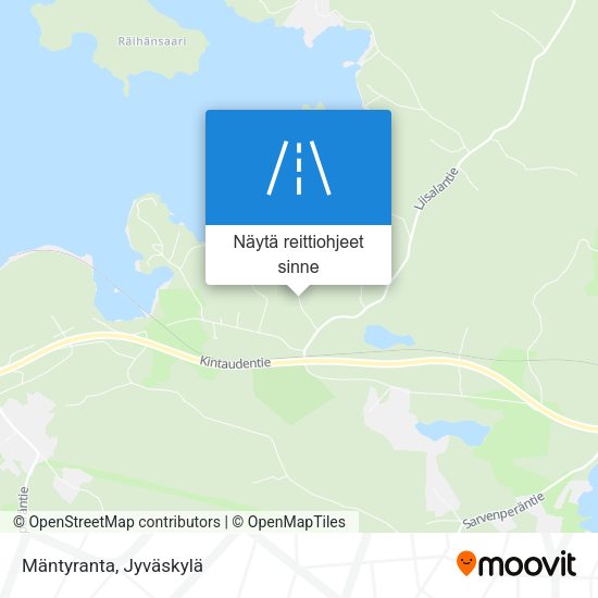 Mäntyranta kartta