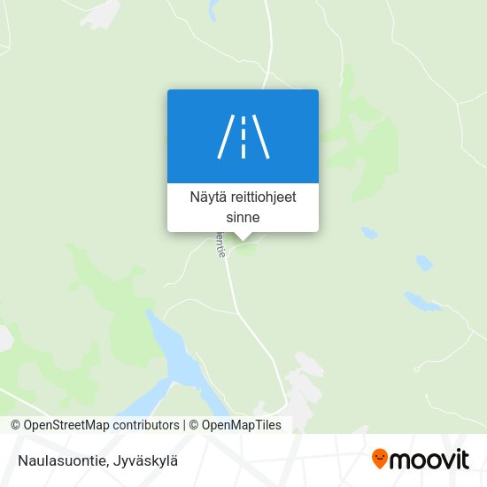 Naulasuontie kartta