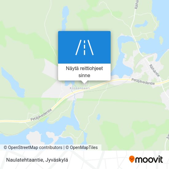 Naulatehtaantie kartta