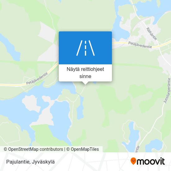 Pajulantie kartta
