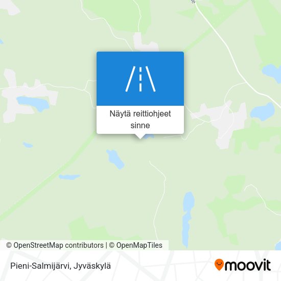 Pieni-Salmijärvi kartta