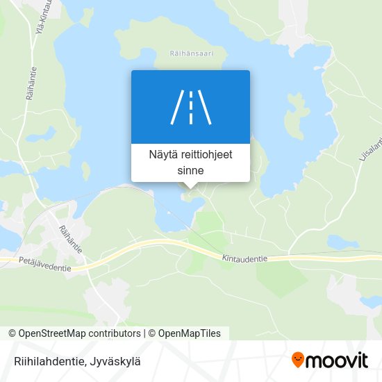 Riihilahdentie kartta