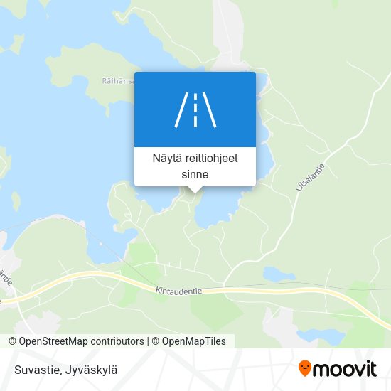 Suvastie kartta