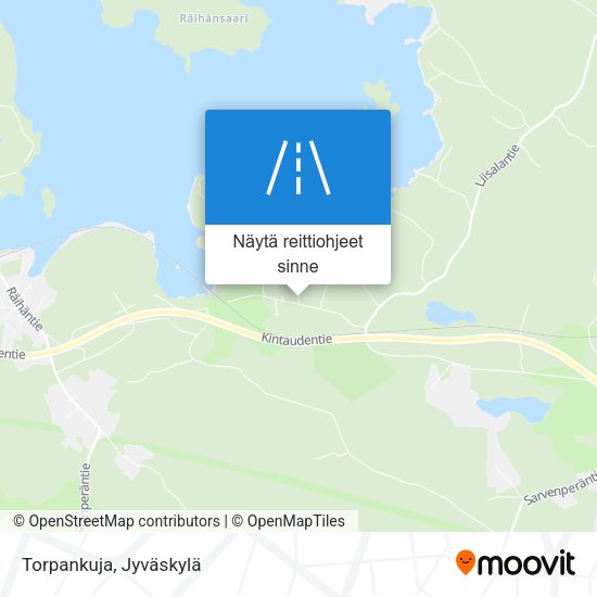 Torpankuja kartta