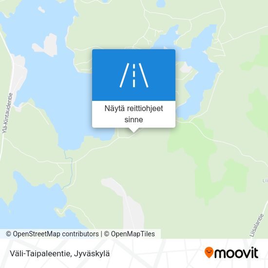 Väli-Taipaleentie kartta