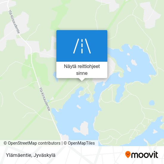 Ylämäentie kartta