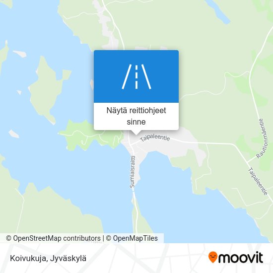 Koivukuja kartta