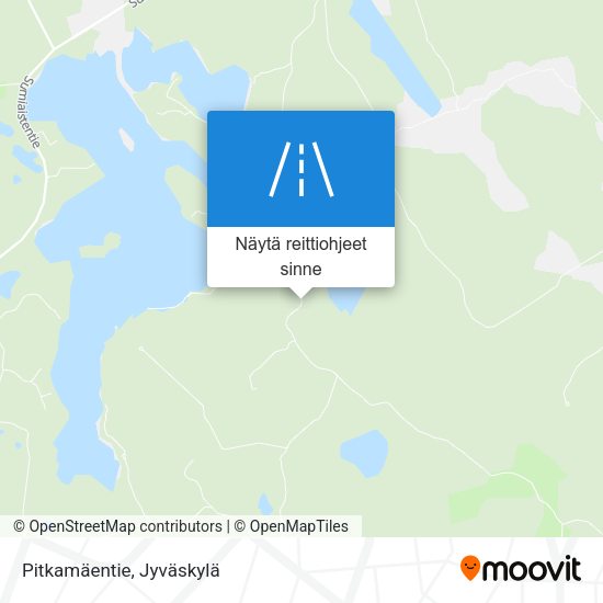 Pitkamäentie kartta
