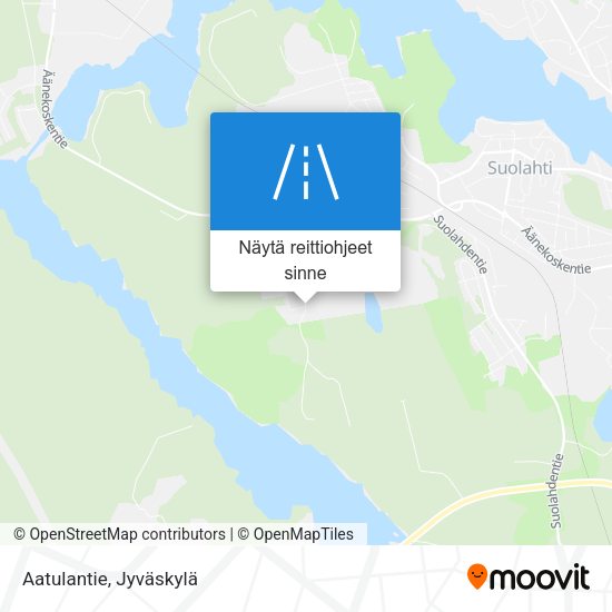 Aatulantie kartta
