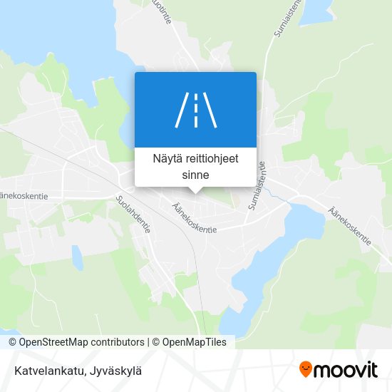Katvelankatu kartta