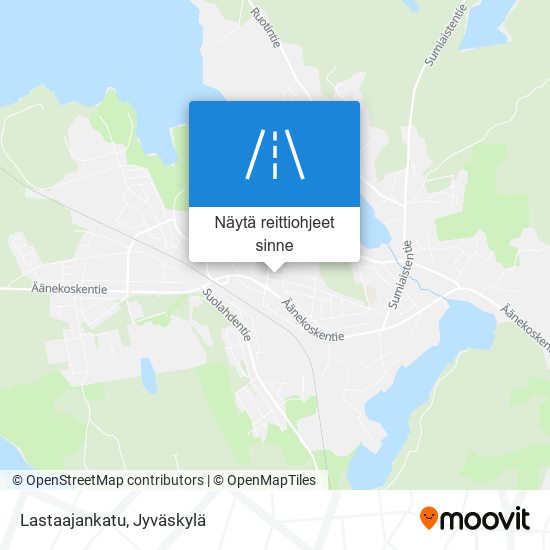 Lastaajankatu kartta