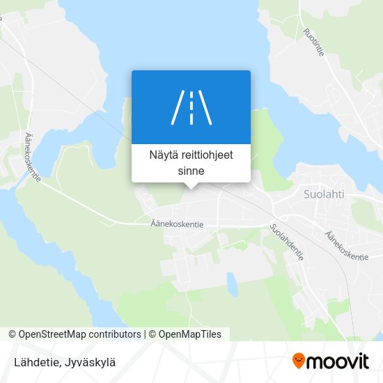 Lähdetie kartta