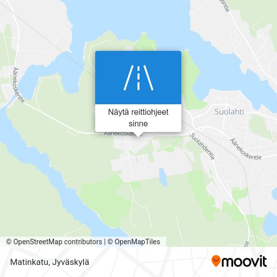 Matinkatu kartta