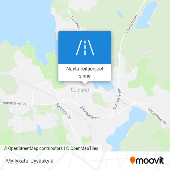 Myllykatu kartta