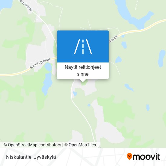 Niskalantie kartta