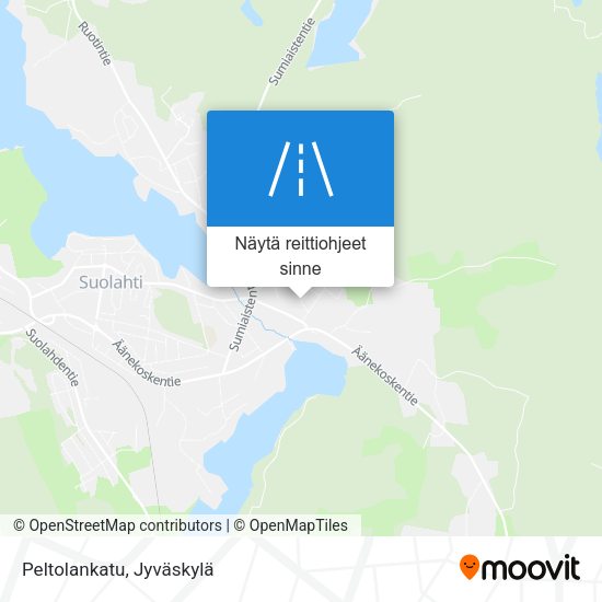 Peltolankatu kartta