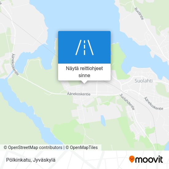 Pölkinkatu kartta