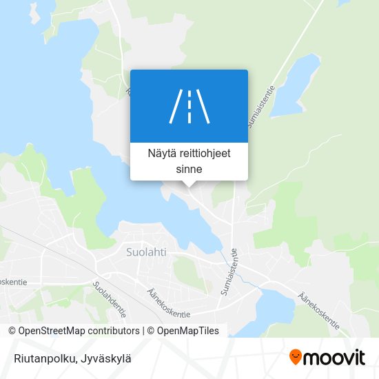 Riutanpolku kartta