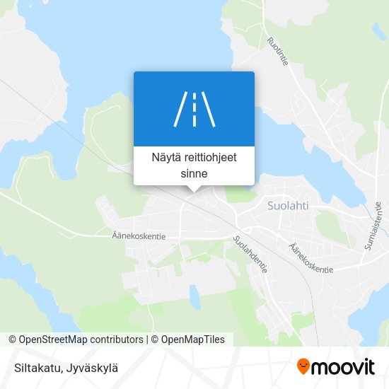 Siltakatu kartta