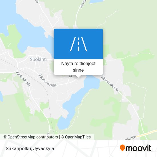 Sirkanpolku kartta