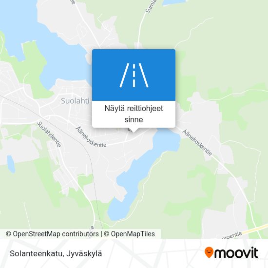Solanteenkatu kartta