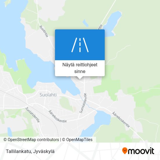 Tallilankatu kartta