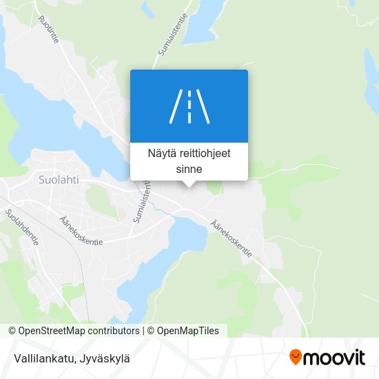 Vallilankatu kartta